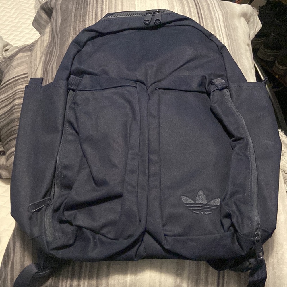 Navy Blue Adidas Back Pack